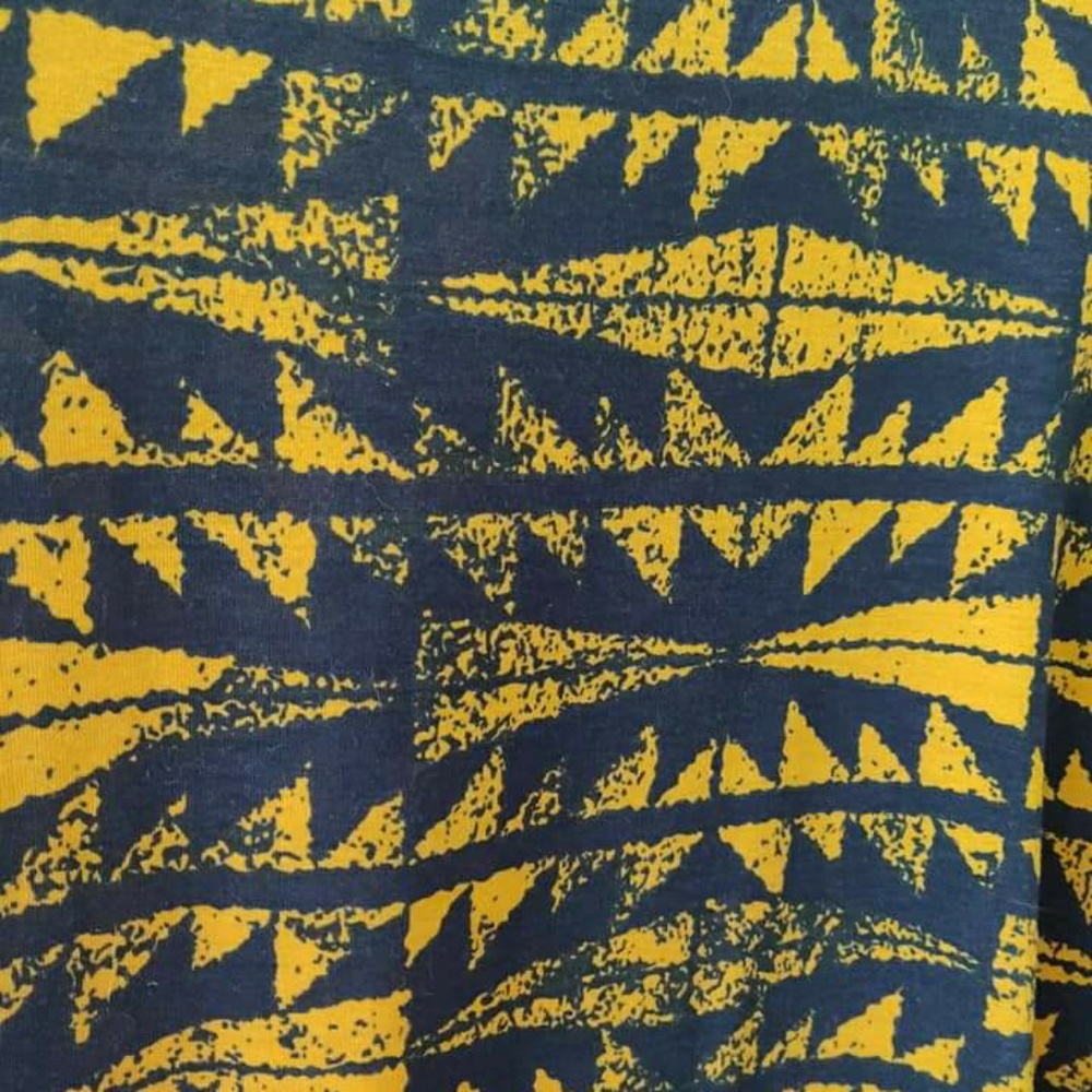 LuLaRoe Carly High Low Geometric Print Dress - Picture 2 of 3